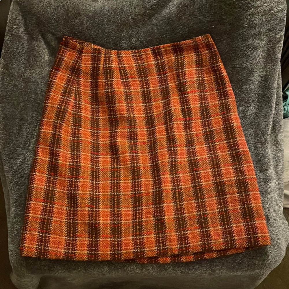 Vintage casual corner skirt